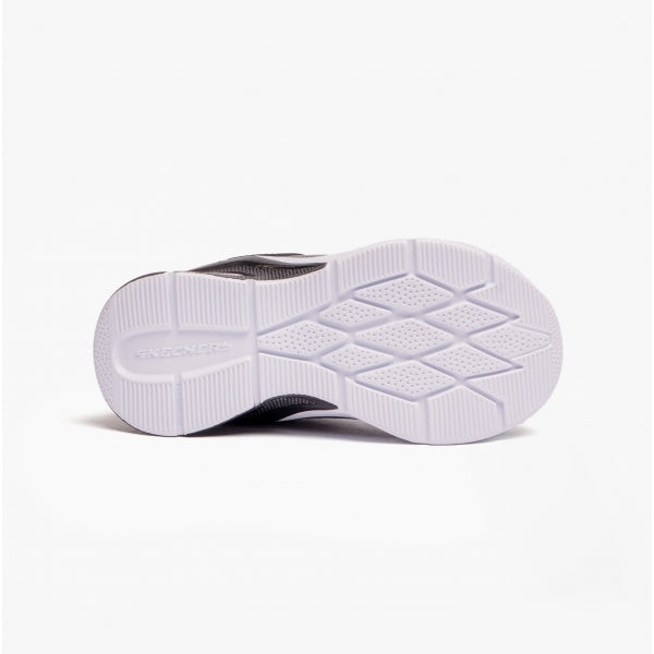 Skechers 403773N/CCBK MICROSPEC MAX - GORVIX Infant Boys Trainers Charcoal/Black