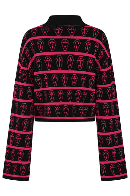 Banned Apparel Coffin Knit Jumper