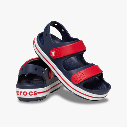 Crocs 209424-4OT TODDLER CROCBAND CRUISER Sandals Navy/Varsity Red