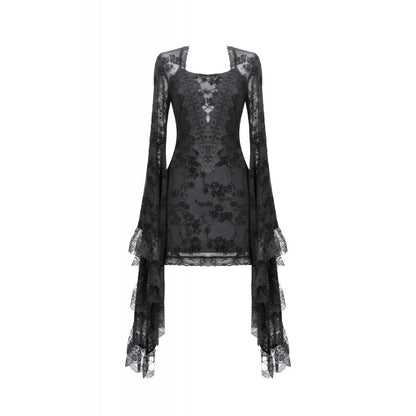 Dark In Love Minerva Bell Sleeve Lace Dress