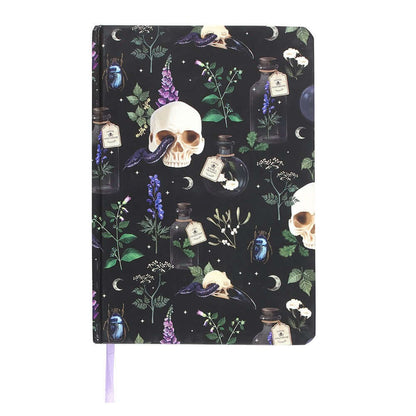 Gothic Gifts Venom & Vines Print A5 Notebook