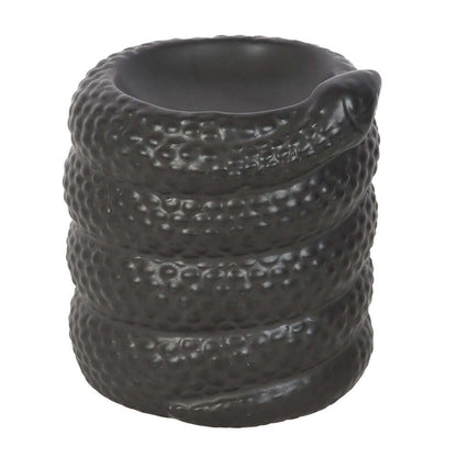 Gothic Gifts Black Snake Oil Burner and Wax Warmer
