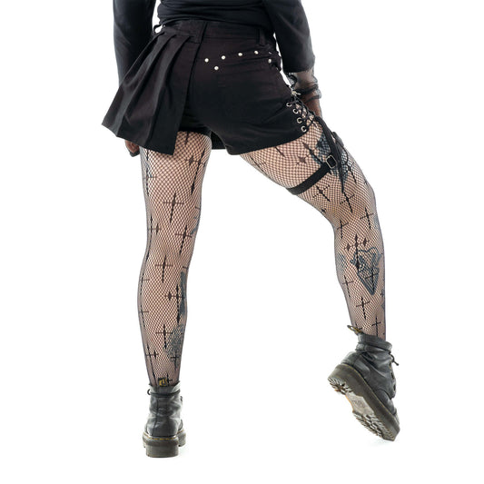 Vixxsin Blair Shorts in Black