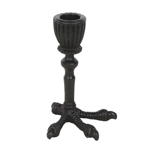 Gothic Gifts Raven Claw Taper Candle Holder