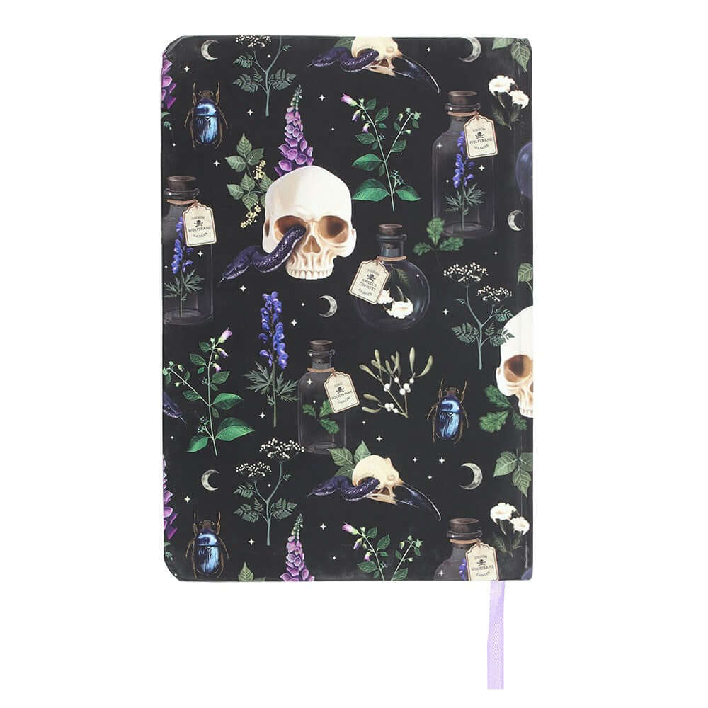 Gothic Gifts Venom & Vines Print A5 Notebook