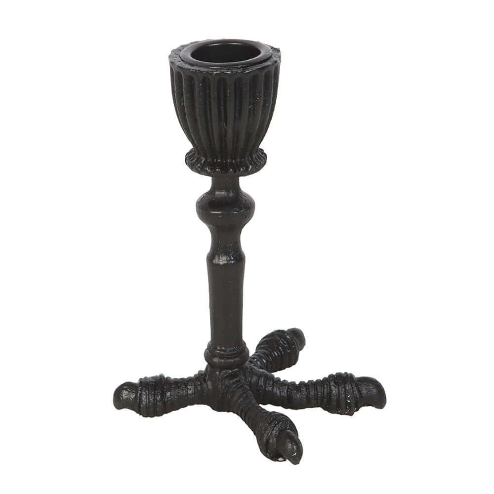 Gothic Gifts Raven Claw Taper Candle Holder