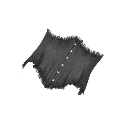 Dark in Love Talia Gothic Longline Metal Boned Corset