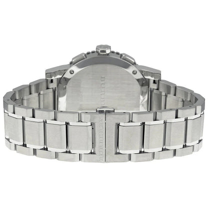 Burberry BU9380 The City Men's Silver & Black Dial Watch