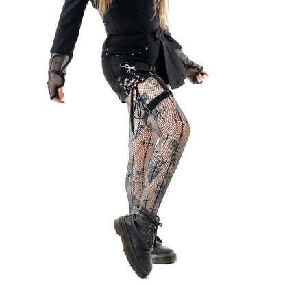 Vixxsin Blair Shorts in Black