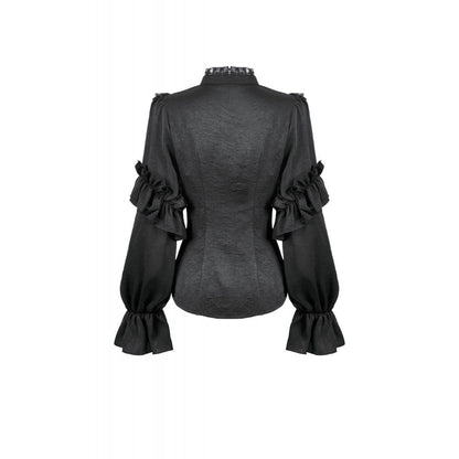 Dark in Love Bellatrix Frill Blouse