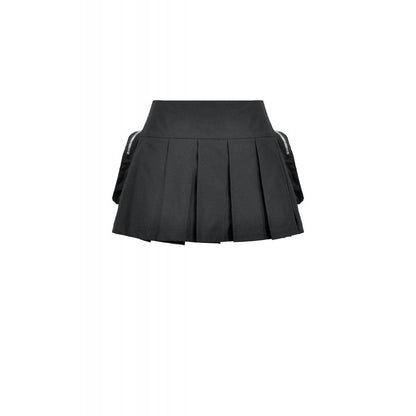 Dark in Love Metal Tactical Punk Skirt