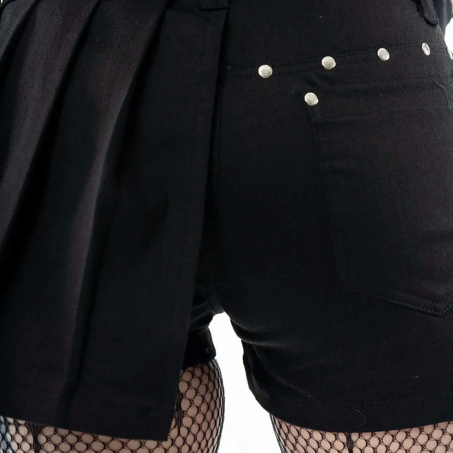 Vixxsin Blair Shorts in Black