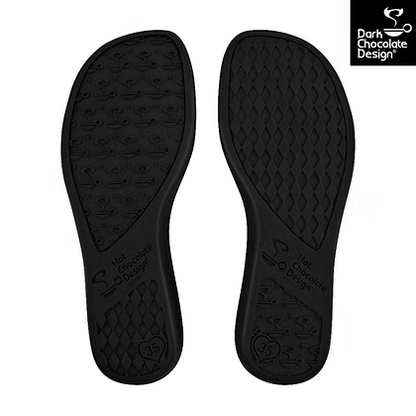 Chocolaticas® Abyss - Hypnotic Eye Mary Jane Flats - Size UK 9.5 Left Only!