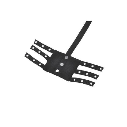 Dark In Love Punk Rib Cage Grommet Waist Cincher