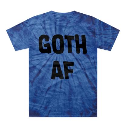 Goth AF Tonal Spider Tie-Dye T-Shirt