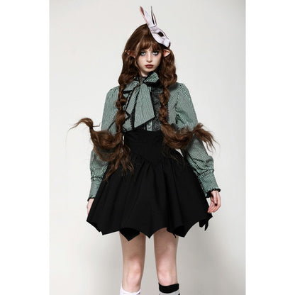 Dark in Love Keziah High Waisted Skirt - Size UK 8 Left Only!