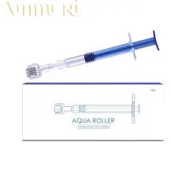 72-Needle 0.5mm Derma Aqua Roller with Serum Applicator | Microneedling Tool for Face & Body | Ammuri Skincare