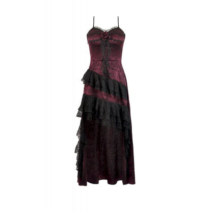 Dark in Love Belladonna Velvet Lace Dress