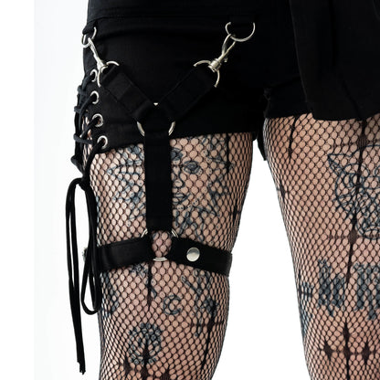 Vixxsin Blair Shorts in Black