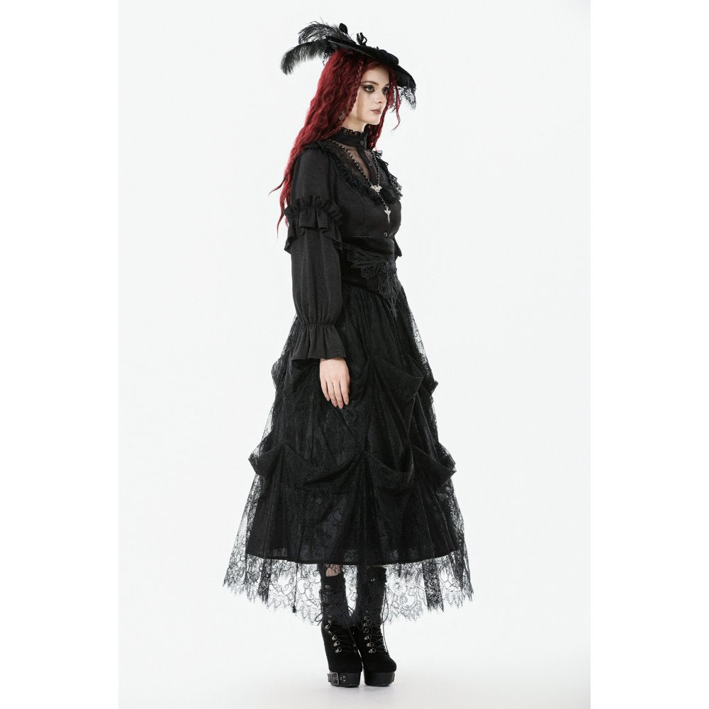 Dark in Love Bellatrix Frill Blouse
