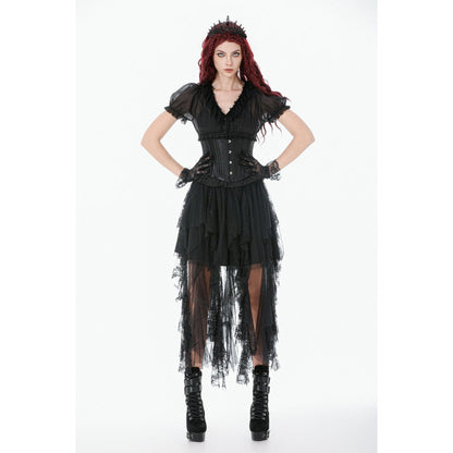 Dark In Love Evelina Metal-Boned Waist Corset