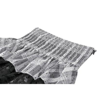 Dark in Love Hexa Layered Tartan Skirt