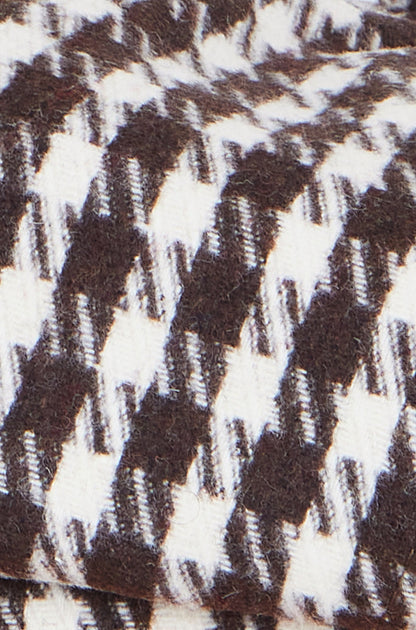 Yumi Black Leopard Print Baker Boy Hat