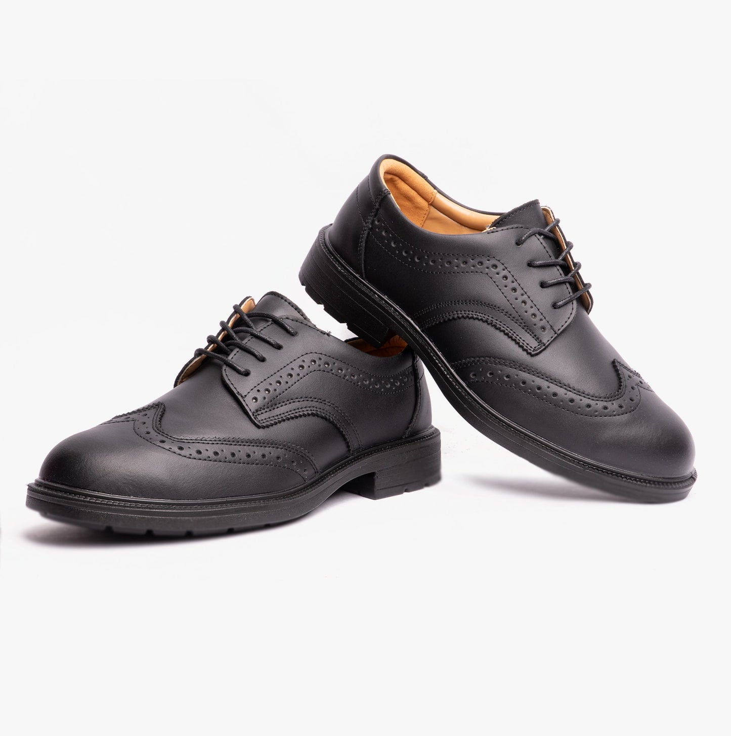 Amblers Safety FS44 Mens Leather Safety Shoes Black