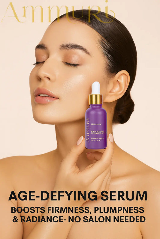 AmmuRi Age Reverse Serum – Advanced Botox Alternative Anti-Aging Formula – 30ml