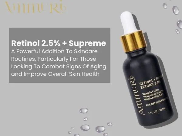 Ammuri 2.5% Retinol Serum - Gentle Anti-Aging Treatment