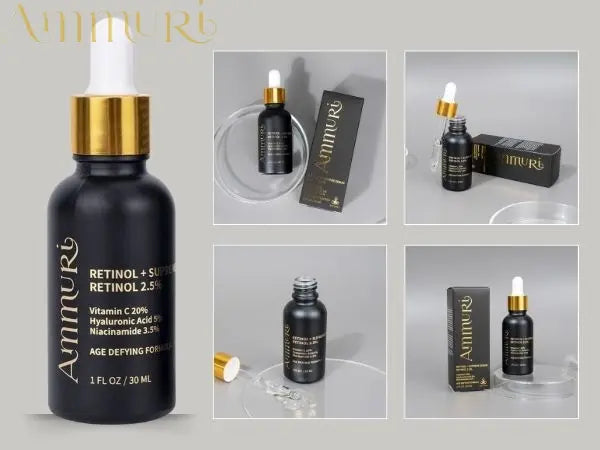 Ammuri 2.5% Retinol Serum - Gentle Anti-Aging Treatment
