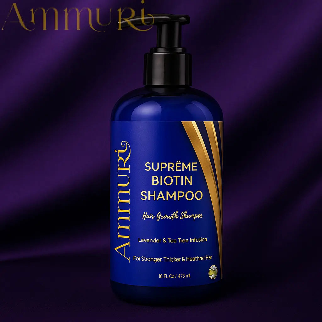 Ammuri Biotin DHT Blocker Shampoo Sulfate-Free Hair Loss Treatment