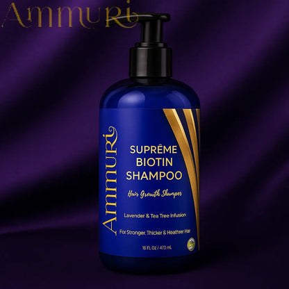 Ammuri Biotin DHT Blocker Shampoo Sulfate-Free Hair Loss Treatment