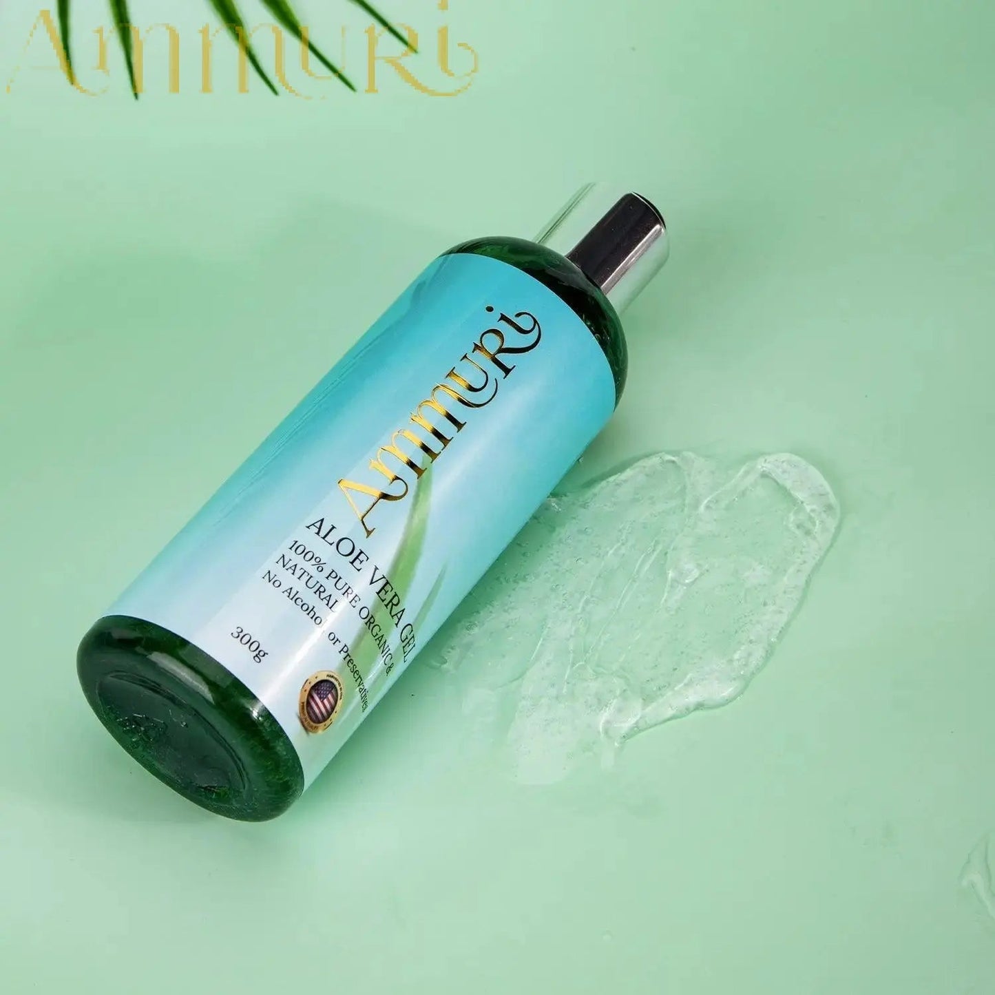 Ammuri Organic Aloe Vera Gel for Skin Hydration