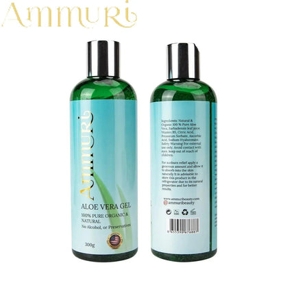 Ammuri Organic Aloe Vera Gel for Skin Hydration