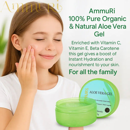Ammuri Organic Aloe Vera Gel for Psoriasis - 300g