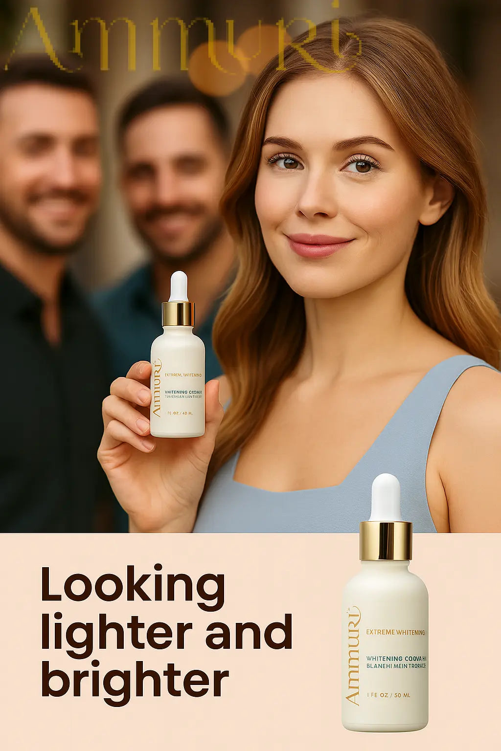 Ammuri Extreme Lightening Serum Premium Whitening Serum 30ml – Kojic Acid + Tranexamic Acid | Dark Spot & Pigmentation Corrector