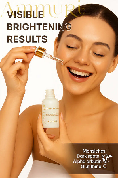 Ammuri Extreme Lightening Serum Premium Whitening Serum 30ml – Kojic Acid + Tranexamic Acid | Dark Spot & Pigmentation Corrector