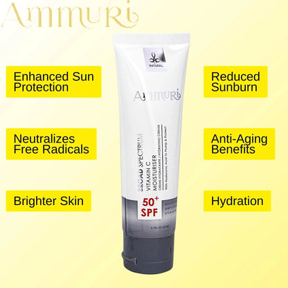 Ammuri Vitamin C Day Serum SPF50 Moisturizer