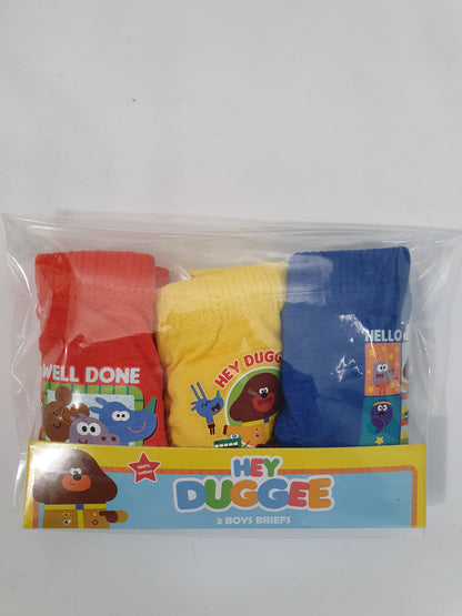 B48 HEY DUGGEE 3PK 18 MONTH - 5 YEARS