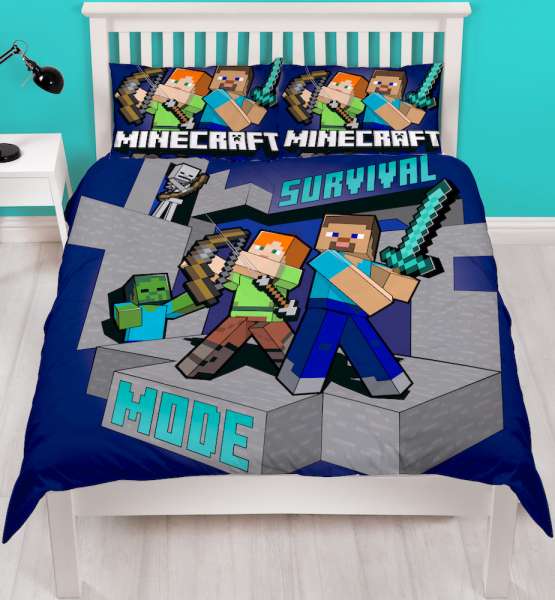 BED135 MINECRAFT - DOUBLE