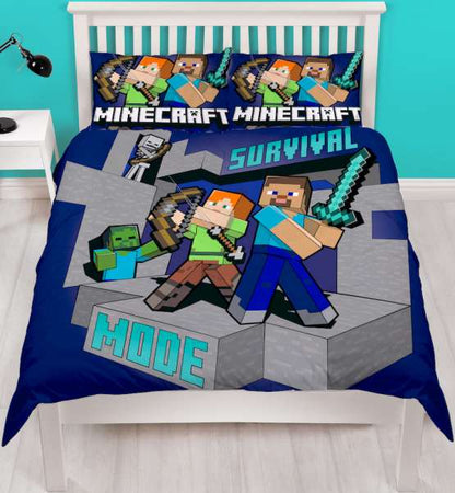BED135 MINECRAFT - DOUBLE