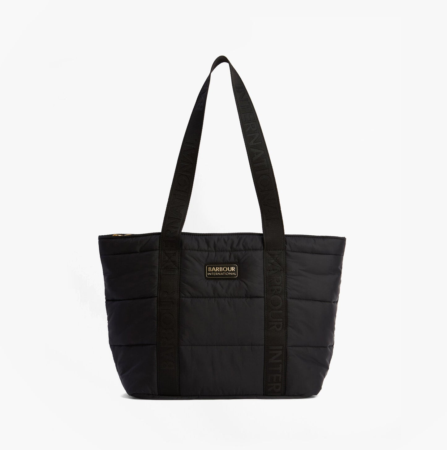 Barbour MONACO QUILT Tote Bag Womens Black