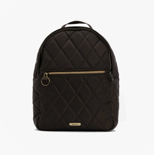 Barbour QUILTED Womens Backpack Olive
