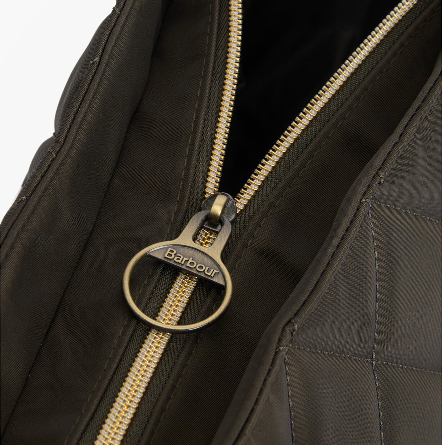 Barbour QUILTED Womens Tote Bag & Purse Olive