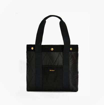 Barbour HEALY Tote Bag Womens Tote Bag Black/Ancient