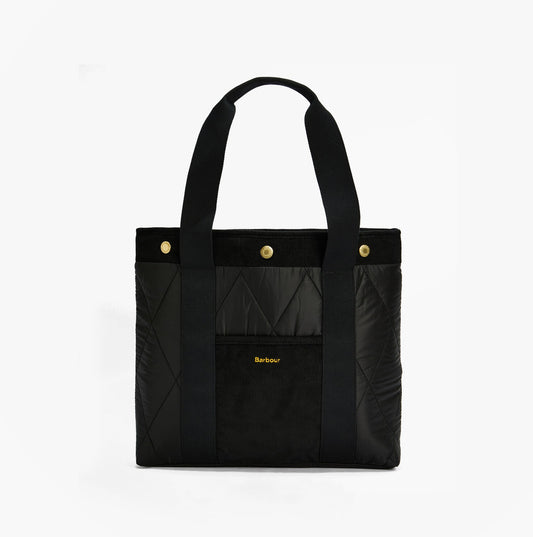 Barbour HEALY Tote Bag Womens Tote Bag Black/Ancient