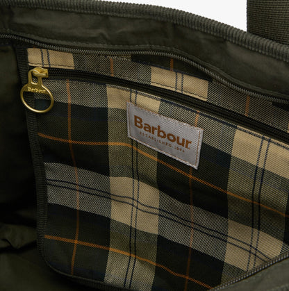 Barbour MYA PATCHWORK Tote Bag Womens Tote Bag Sage/Ancient