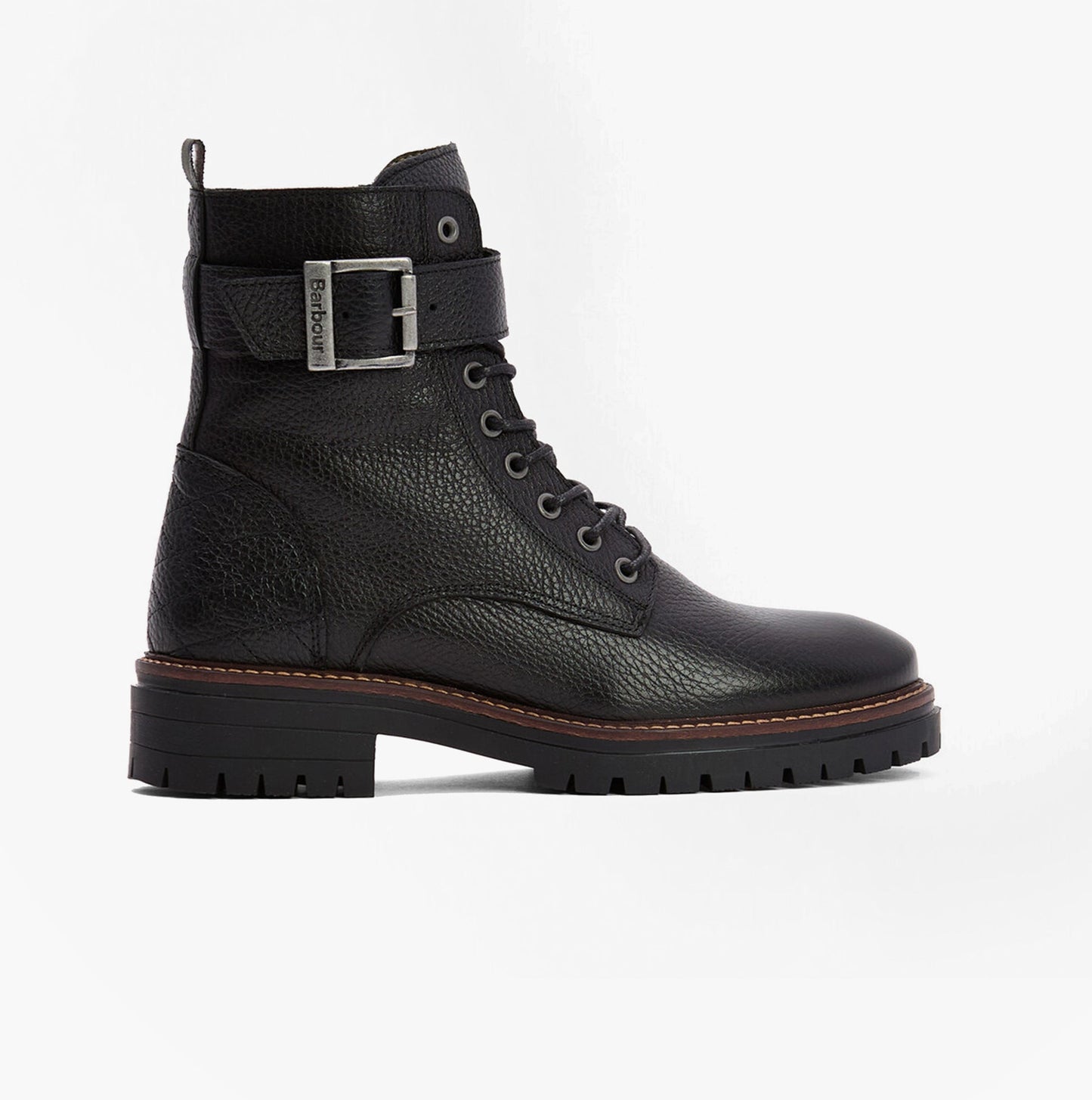 Barbour HEIDI Womens Lace Up Boots Black