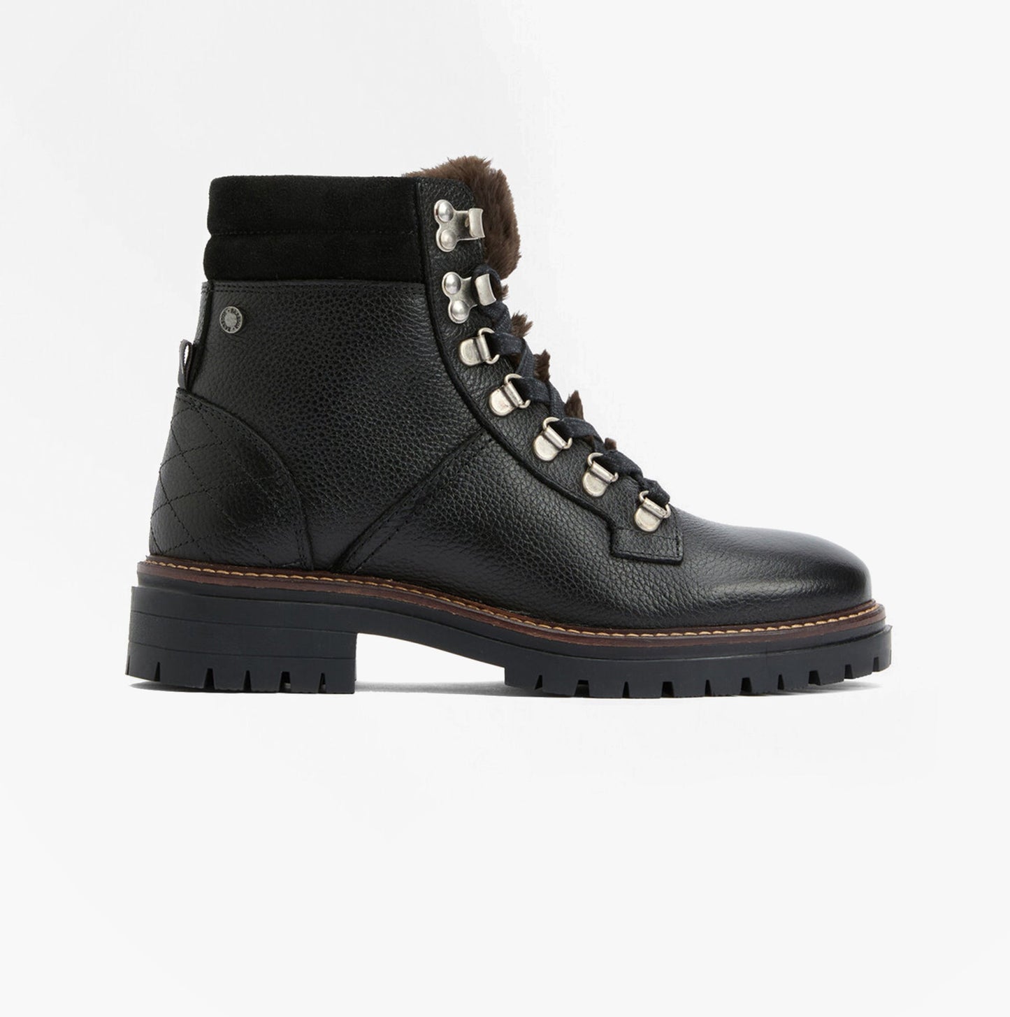 Barbour BAMBURGH Womens Hiker Boots Black